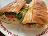 Mr. T's Sub at Kickstart Cafe, located at 462 Howe Avenue in Shelton, CT. Mr. T’s Sub is Turkey, Spinach, Mozzarella 🧀, Fresh 🍅, Pesto and toasted to perfection.