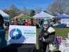 World Ovarian Cancer Day one of the displays at 2022 event