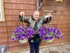 Noreen Forde Holds Plants For Sale on Saturday, May 13