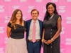 From left to right: Danielle Schuka, American Cancer Society; John Brannelly, Executive Director of the Fairfield County Medical Association; and Dr. Camelia Lawrence, breast surgeon at Hartford HealthCare and past president of FCMA.