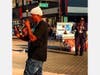 Bashir Muhammad Akinyele speaking at a Newark Anti-Violence Coalition (NAVC) peace rally on Wednesday July 19, 2017.  The NAVC was established on July 20, 2009 in Newark, NJ by Ras Baraka. Currently, Ras Baraka is the Mayor of Newark.