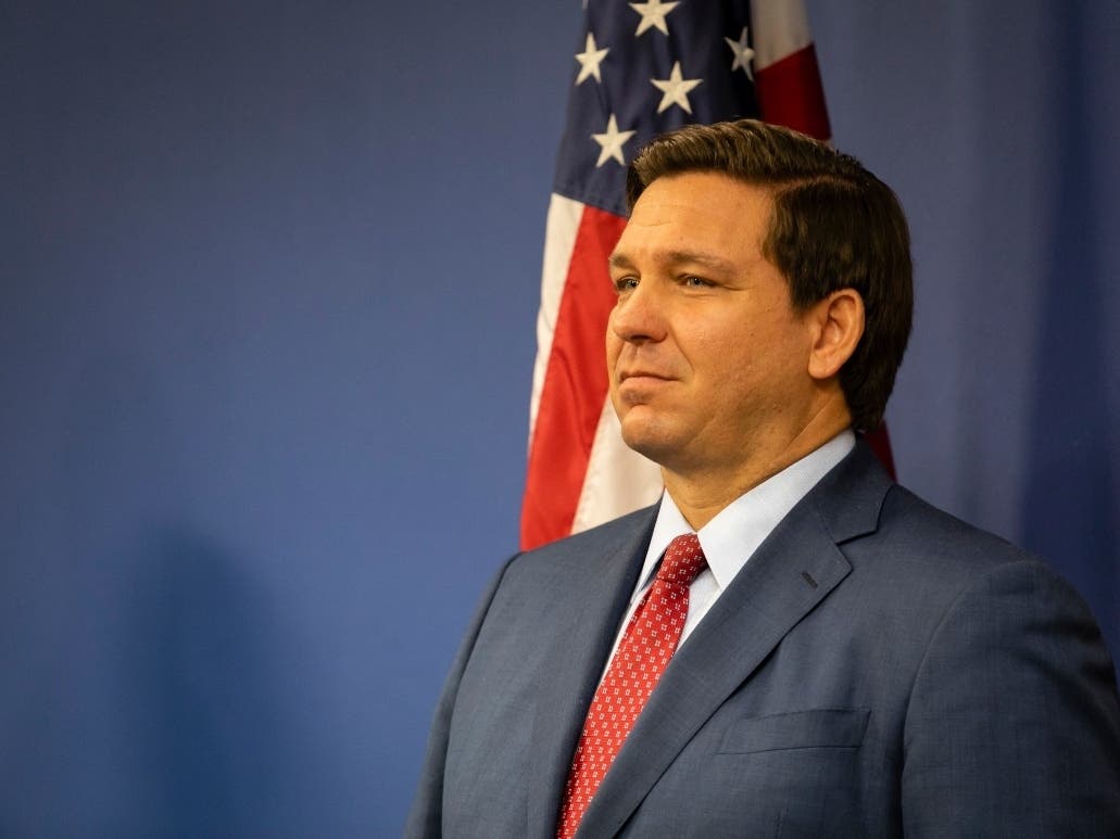 Florida’s Republican Governor Ron DeSantis