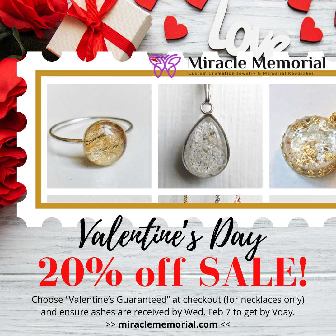 Valentine's Day SALE! Get 20 OFF cremation jewelry! Bel Air, MD Patch