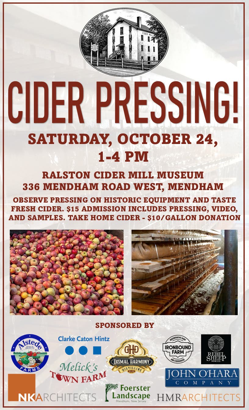 Cider Pressing at Ralston Cider Mill Museum