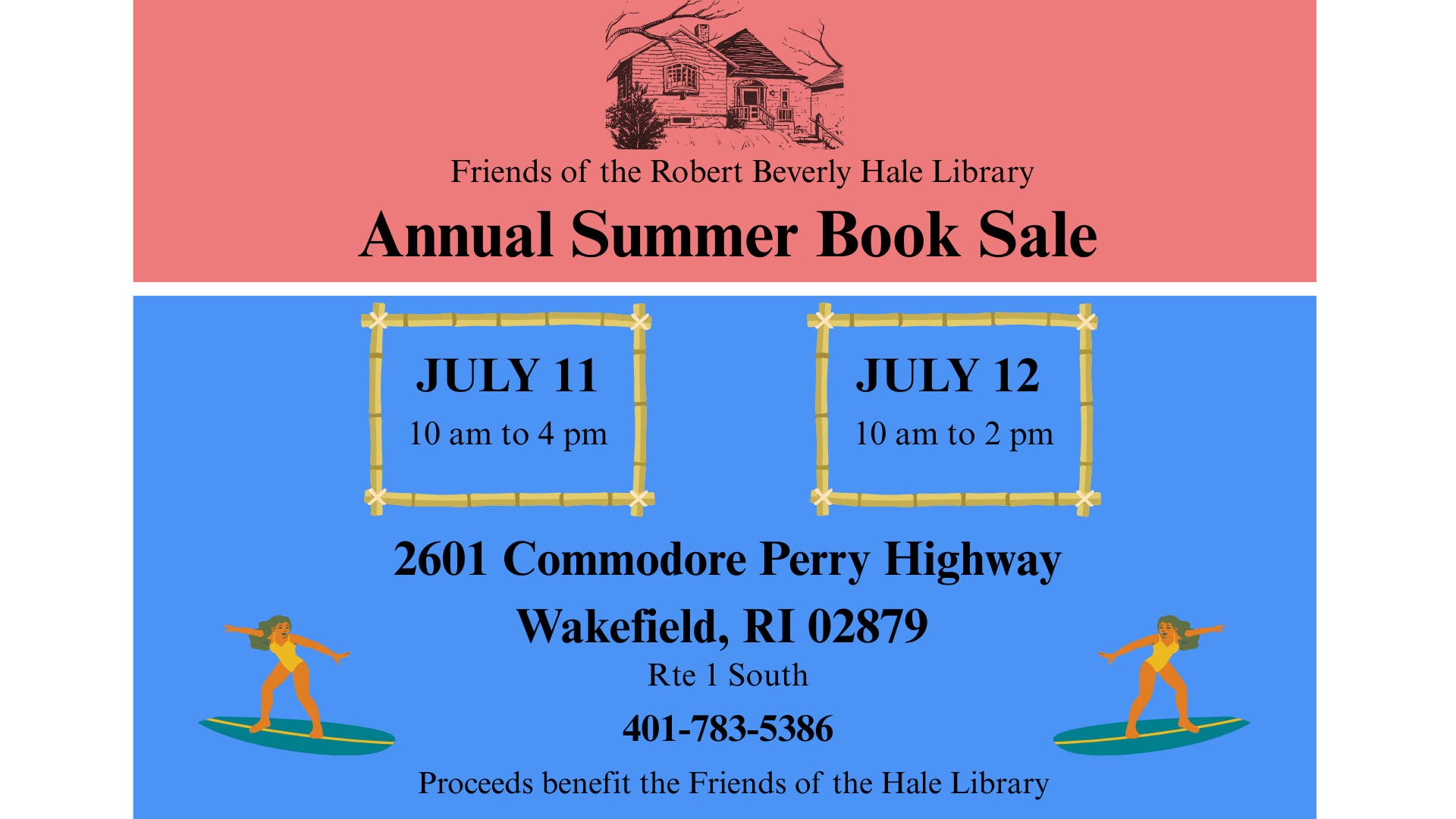 Friends of the Hale Library Book Sale