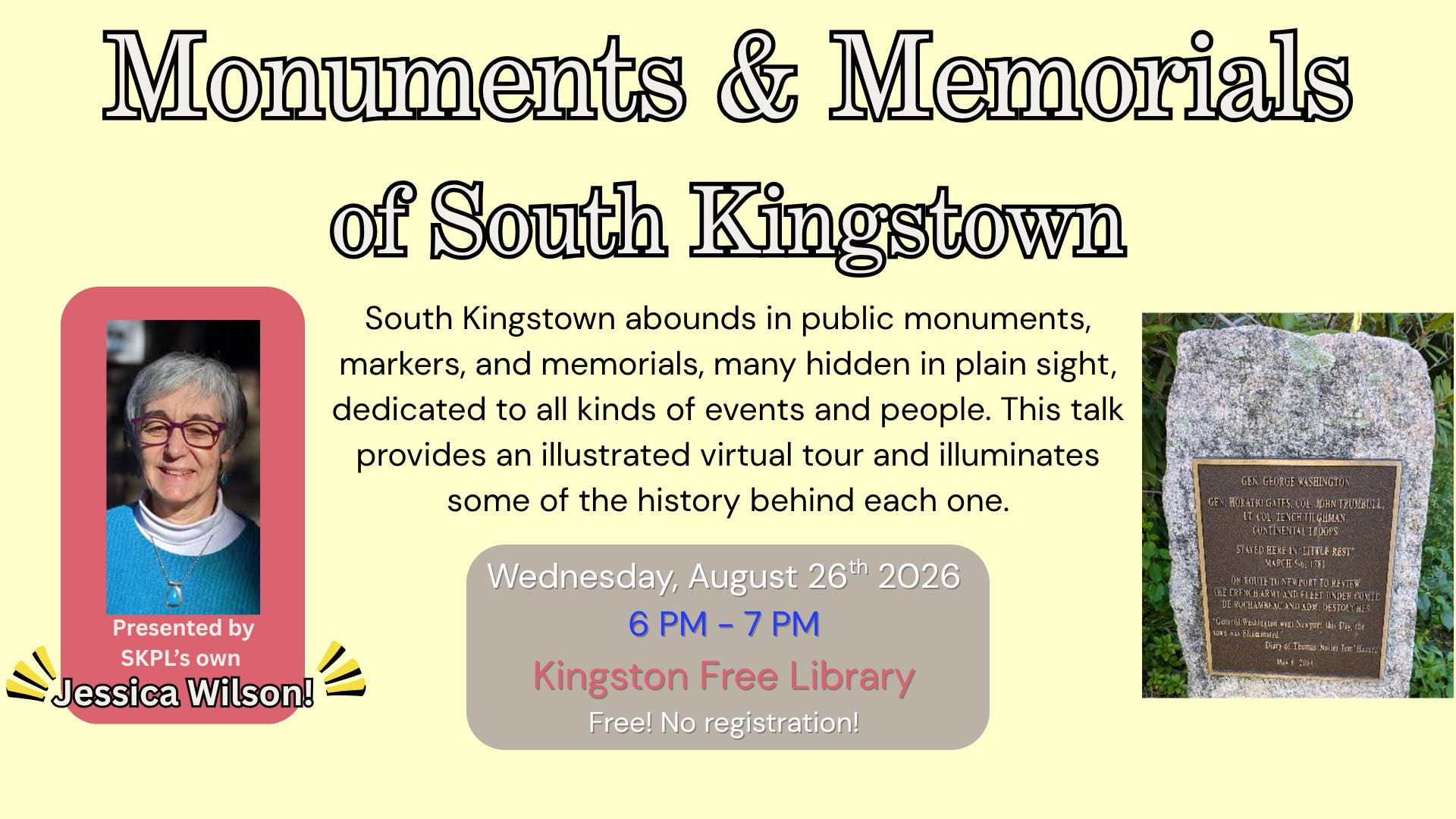 Monuments and Memorials of South Kingstown