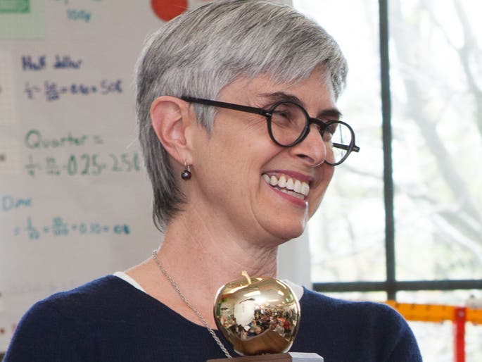 Golden Apple 2019, Highland Park Community Foundation, Oak Terrace School, Patricia Castro