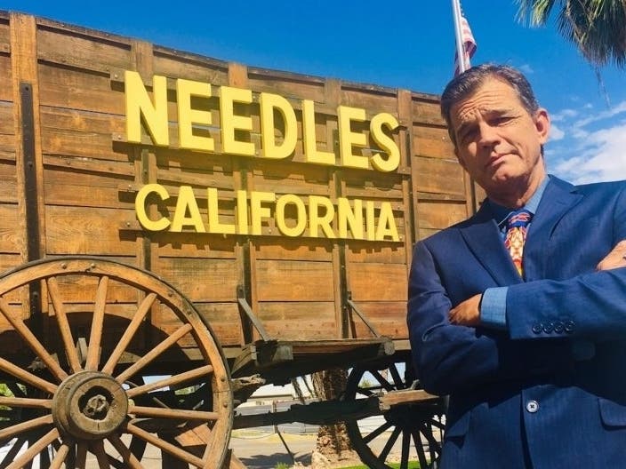 Needles Mayor Jeff Williams says his community feels more like conservative Arizona.