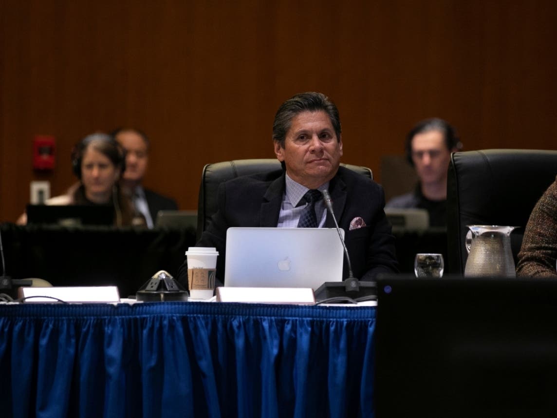Eloy Ortiz Oakley, chancellor of the state community college system, has been a supporter of the new online community college. But faculty unions feel it duplicates work they already do.
