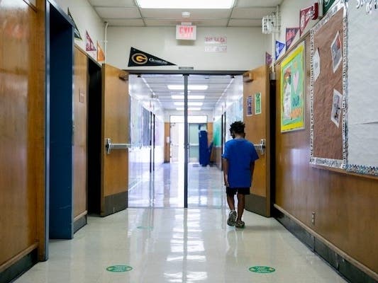 Laurel Elementary serves as a hub for five Oakland schools during summer classes with 120 in-person students ranging from incoming first-graders to incoming fifth-graders on June 11, 2021. 