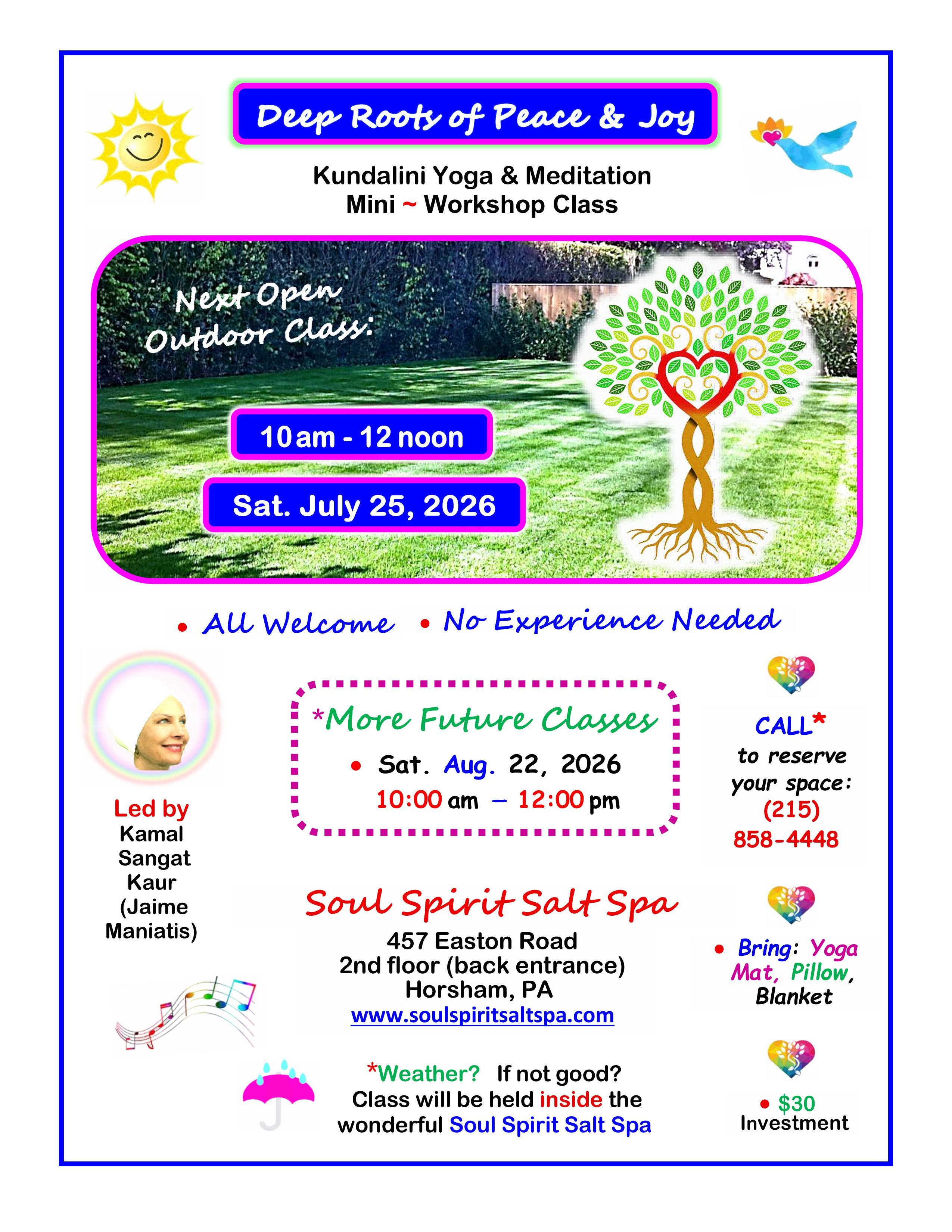 Deep Roots of Peace and Joy