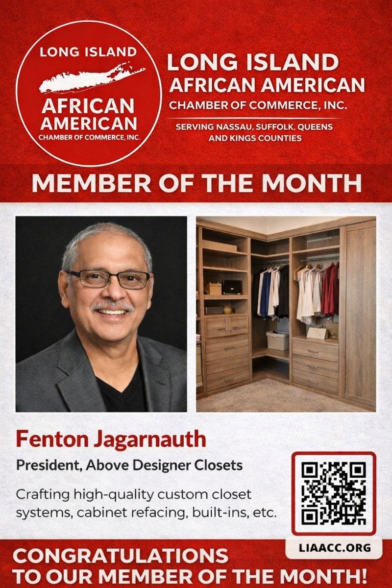 Fenton Jagarnauth, President of Above Designer Closets