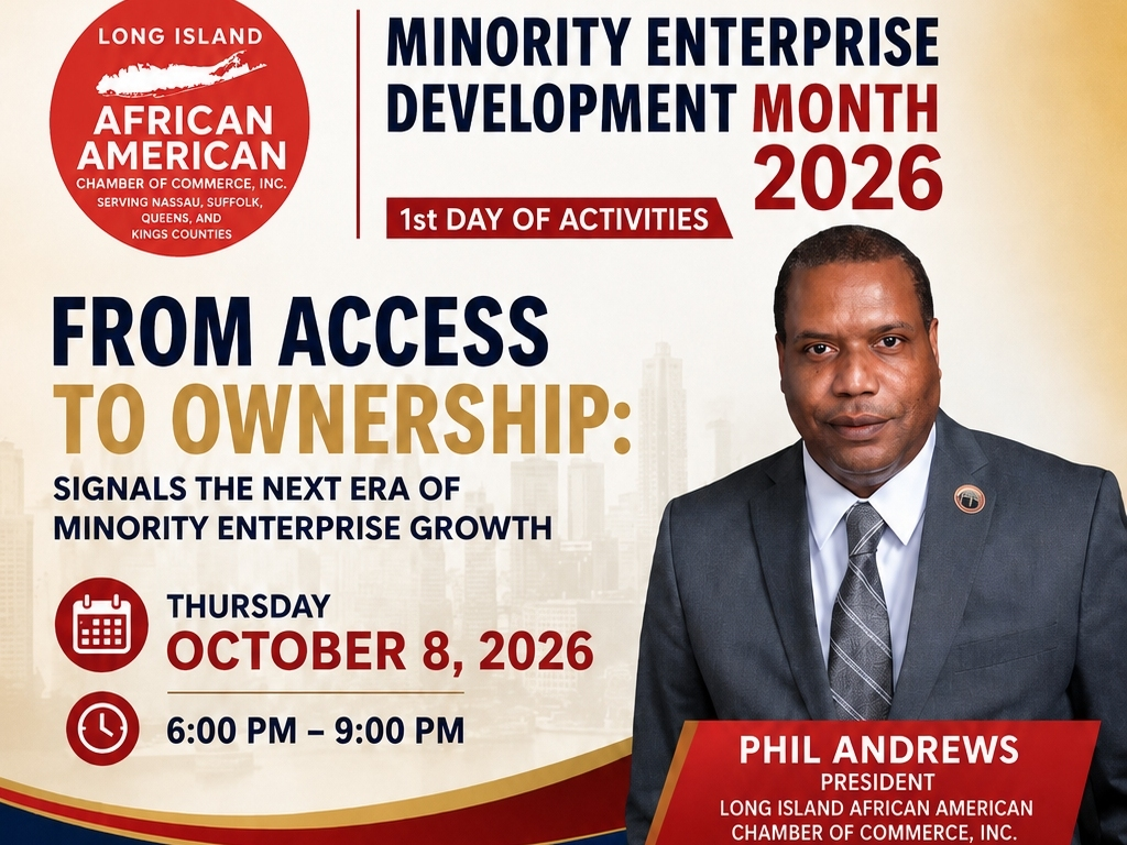 Minority Enterprise Development Month is about more than recognizing minority-owned businesses it is about creating meaningful opportunities for them to grow, compete, create jobs, build wealth, and contribute to the economic strength of our communities.