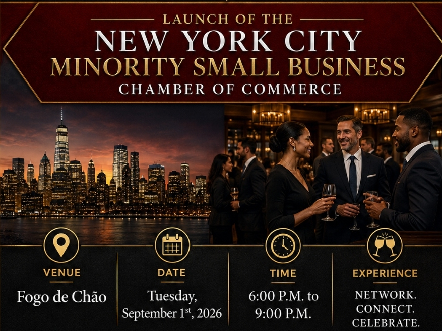The Chamber will work to build bridges among small businesses, corporations, government agencies, financial institutions, nonprofit organizations, chambers of commerce and community stakeholders.