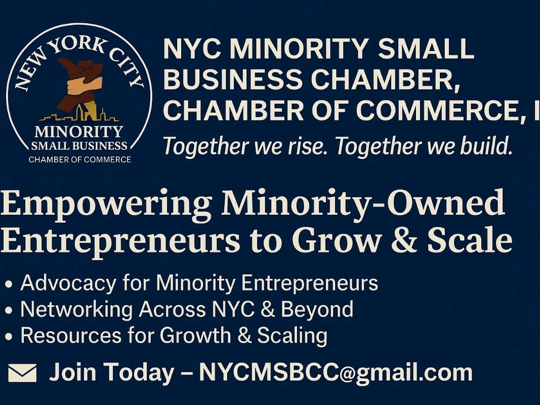 The Chamber Will Expand Access to Resources, Advocacy, Partnerships, and Economic Development Opportunities Throughout the Five Boroughs.
