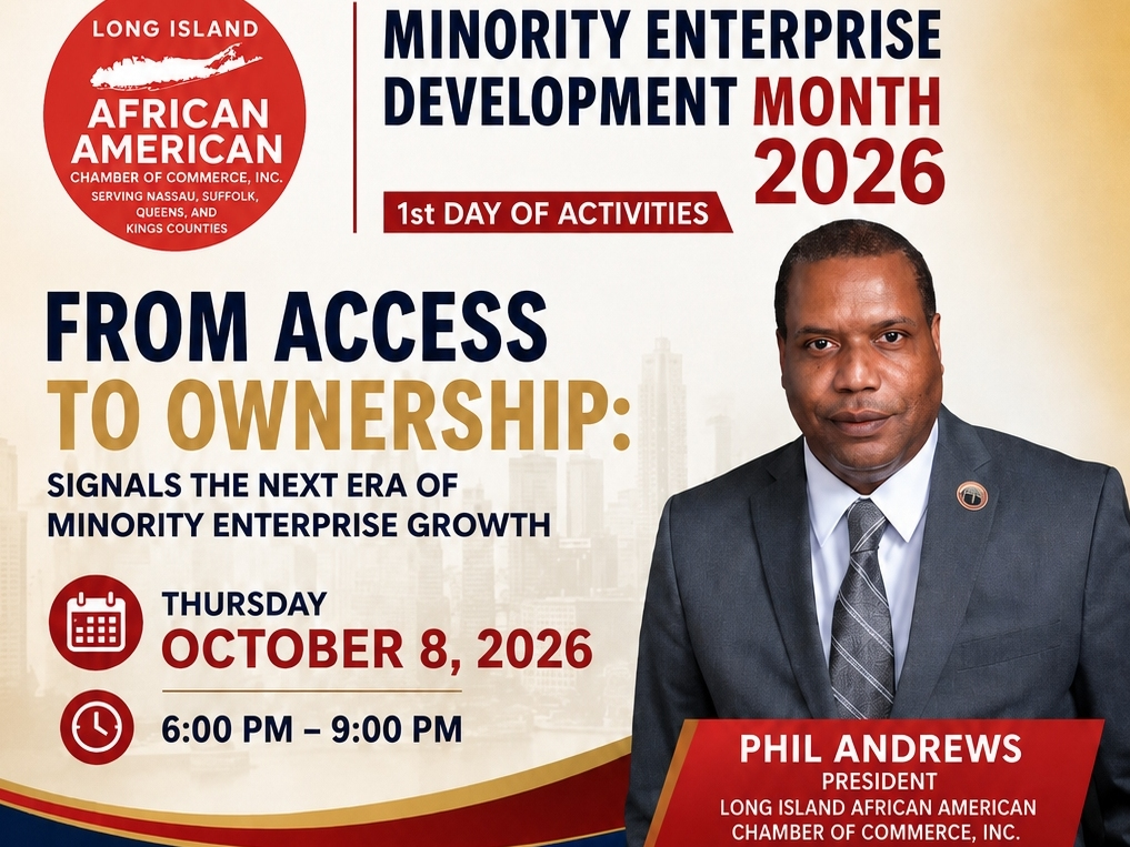 Minority Enterprise Development Month brings together business leaders, entrepreneurs, community organizations, government representatives, and advocates committed to strengthening minority-owned businesses and expanding economic opportunity. 