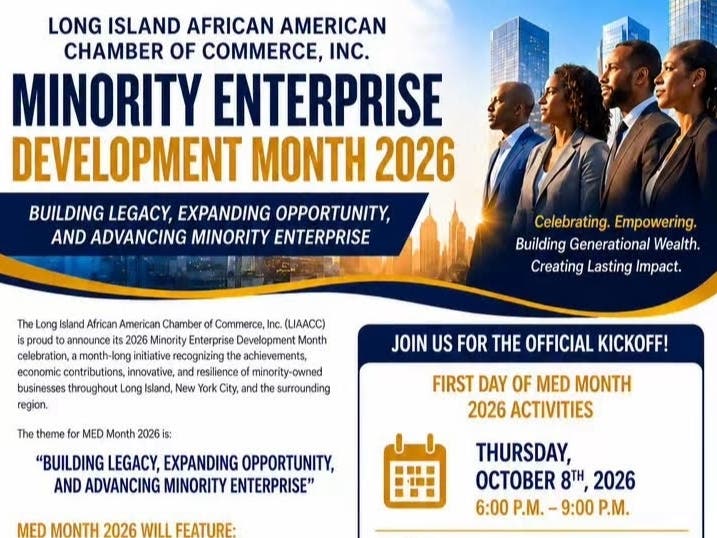 The theme “Building Legacy, Expanding Opportunity, and Advancing Minority Enterprise” reflects the Chamber's focus on moving minority businesses from participation toward sustainability, scalability and long-term economic impact.