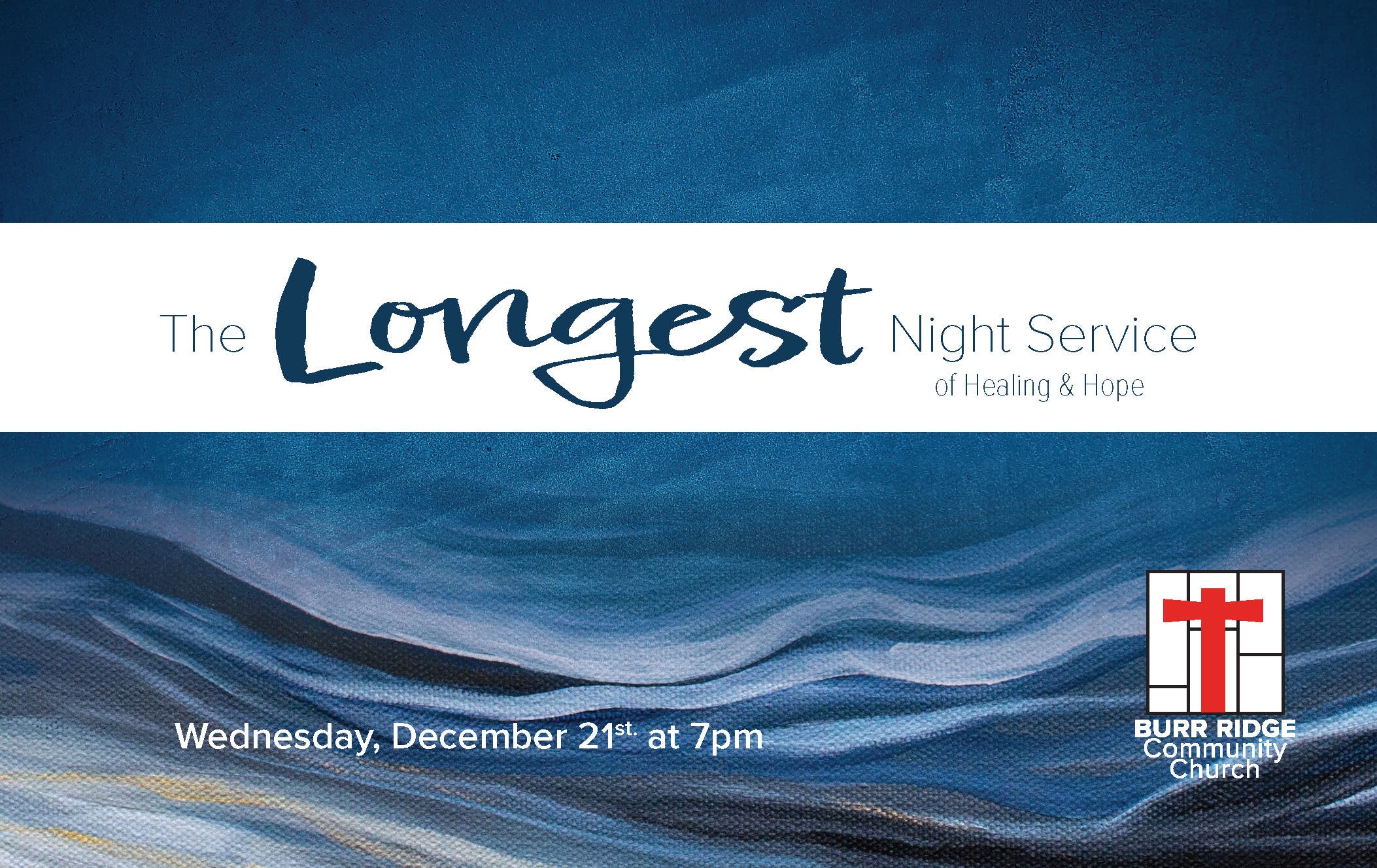 Dec 21 | Longest Night Service of Healing & Hope | Burr Ridge, IL Patch