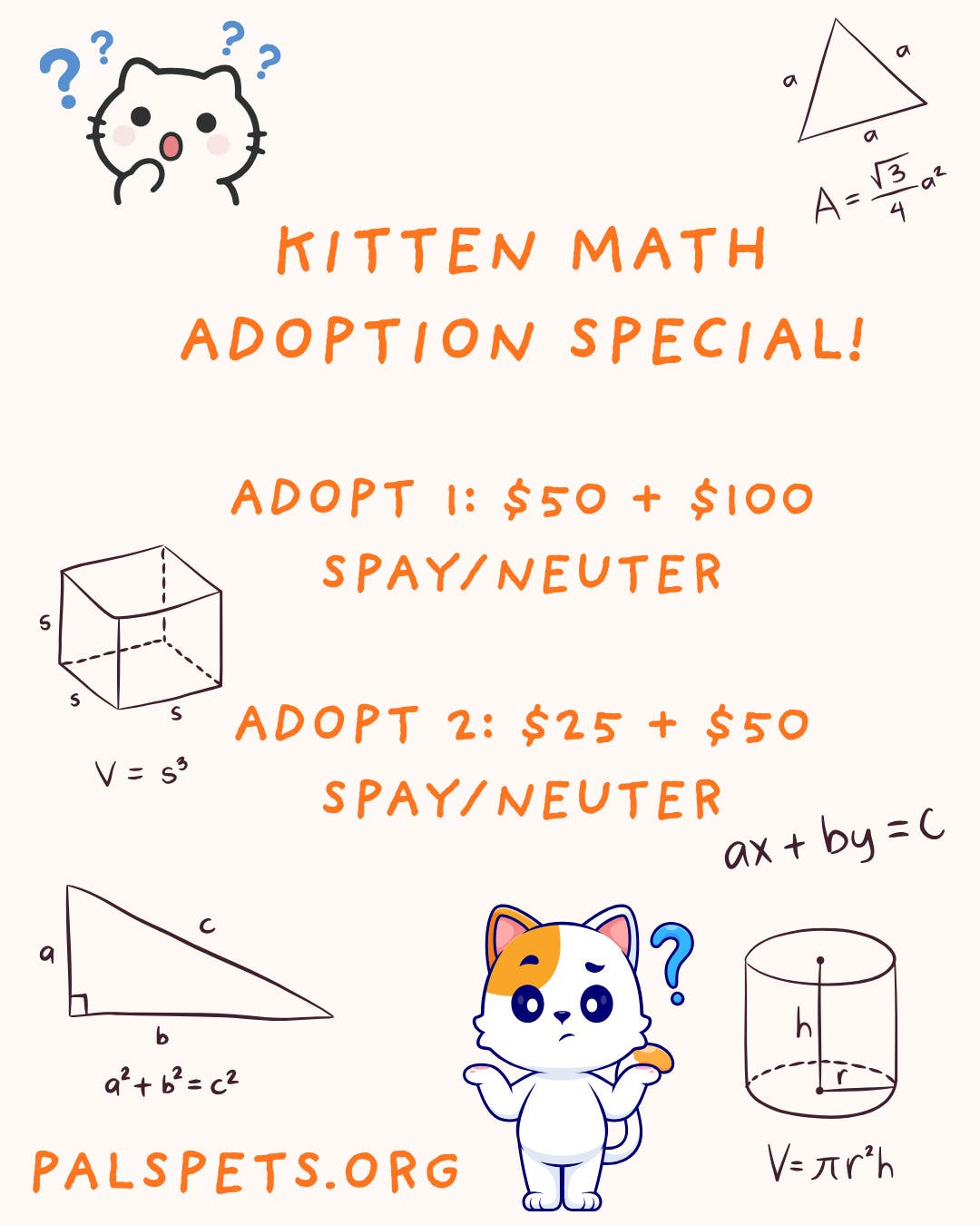 Kitten Math Adoption Special!