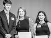 Children's Corner Scholarship Recipients Dimitrios, Eleni, and Katerina Orfanos