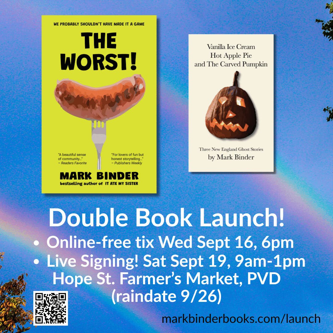 Mark Binder Double Book Launch! (Virtual Edition)