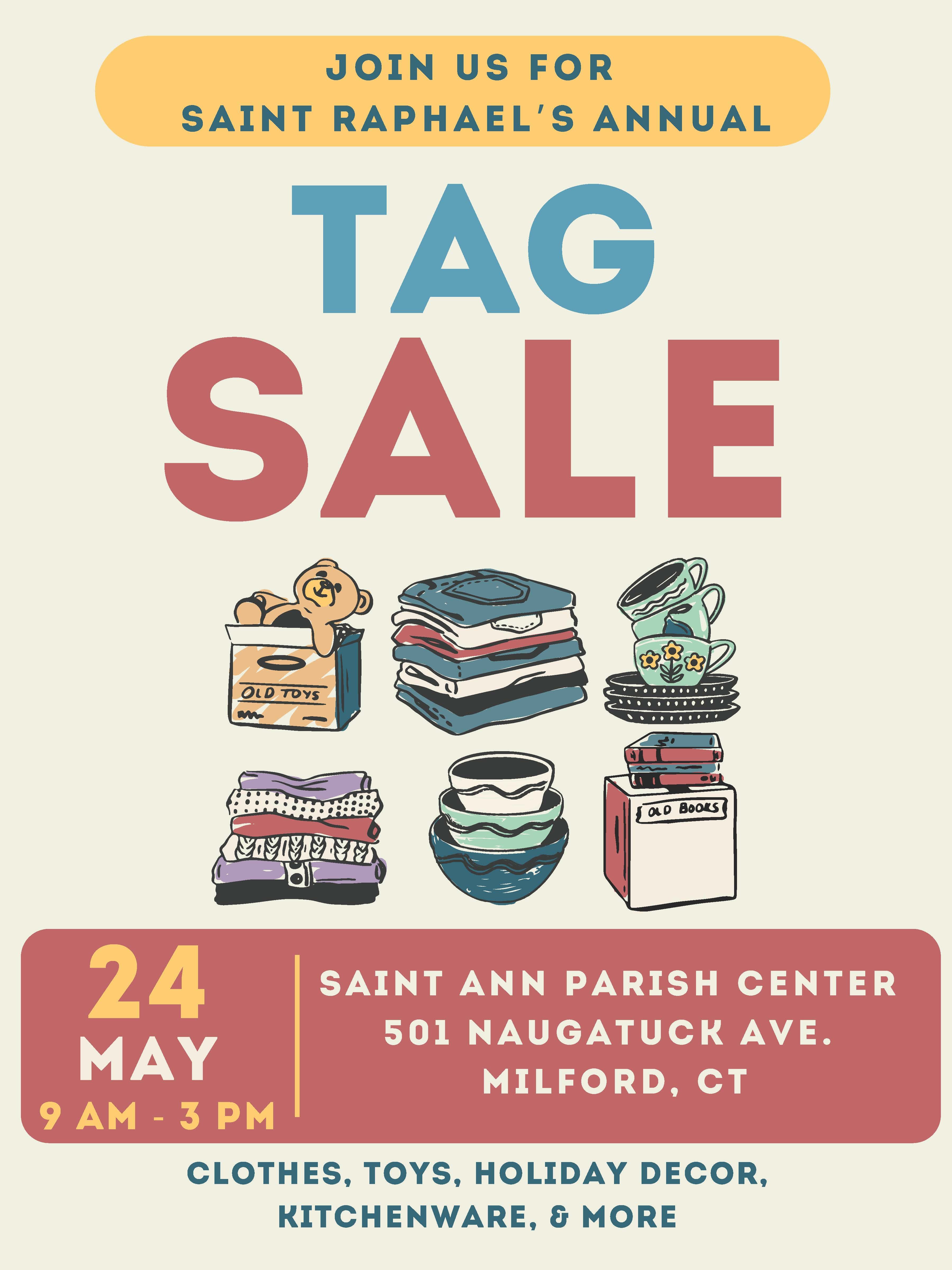 St. Raphael Parish Annual Tag Sale 