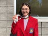 Hunterdon County Polytech’s Francesca Morella took second place in the state SkillsUSA Advertising Design event. 