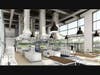 Renderings of the proposed HCVSD-North Campus culinary classroom
