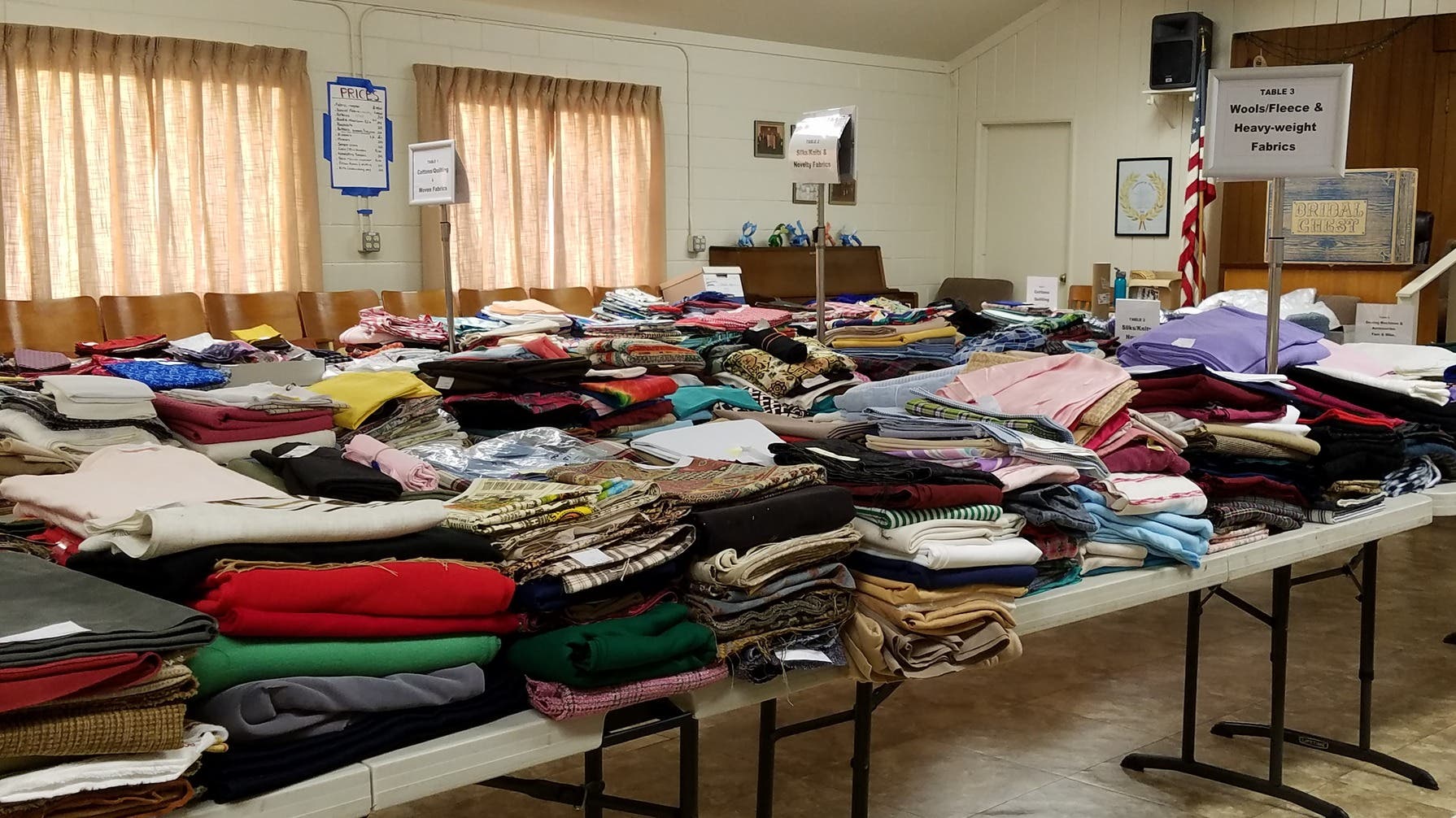Giant Selection of Fabric and Sewing Notions