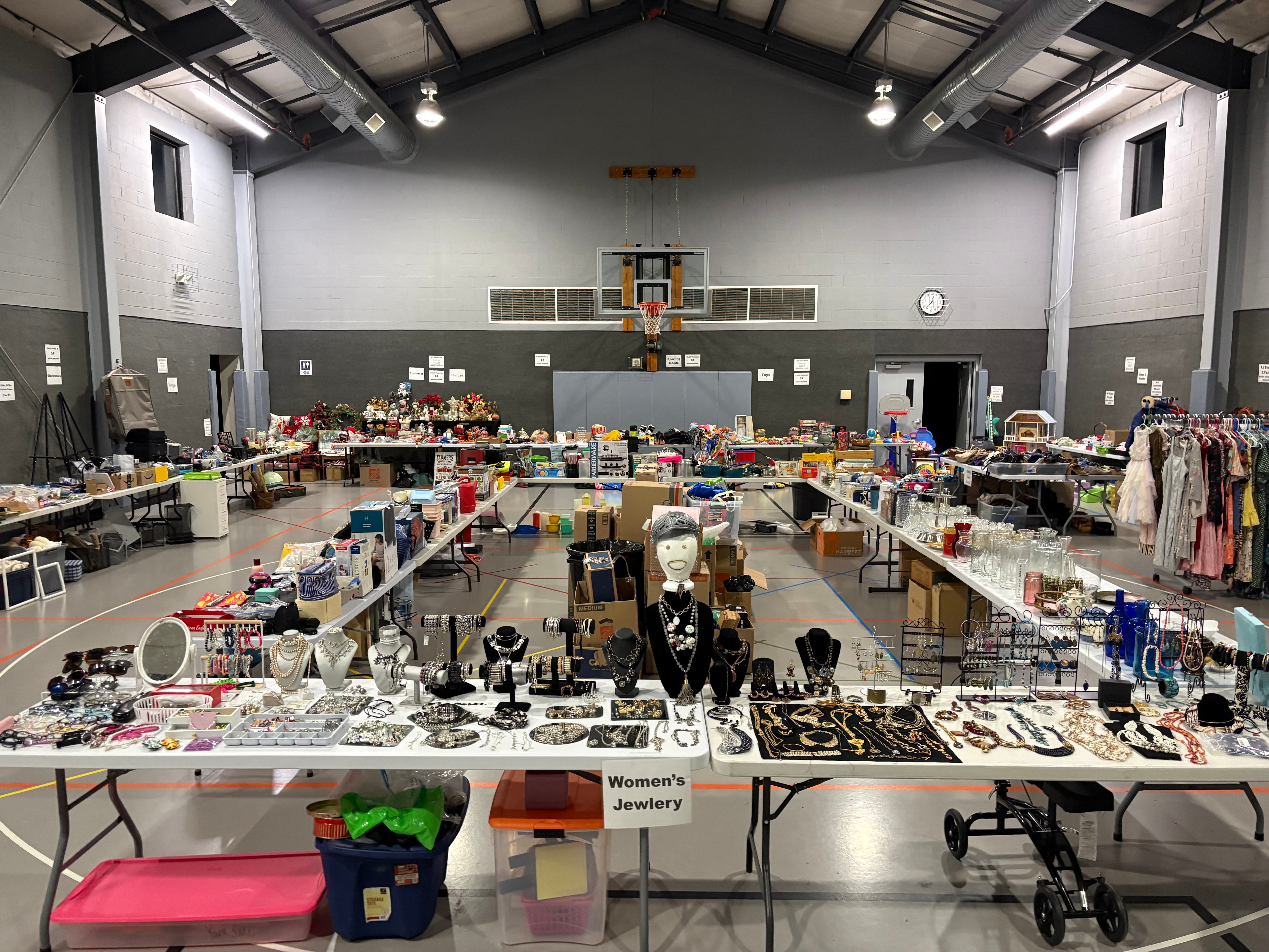 Huge Indoor Church Yard Sale @ Forge Rd Bible Chapel