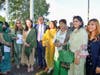Flag-Hoisting ceremony in Glendale heights 