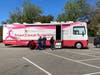 Stony Brook's state-of-the-art mobile mammography van was onsite offering 3D mammos.