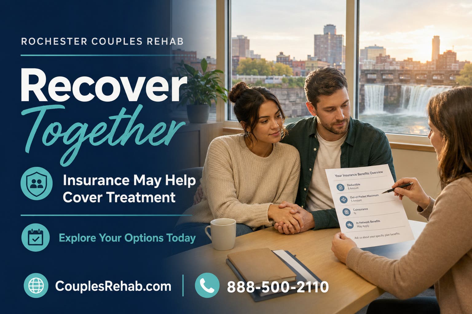 Rochester Couples Rehab — Recover Together, Covered by Insurance Recovery Today!