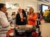 CEO April Redzic and Board Member Chuck Manganelli enjoy some of what the resturants have to offer during the Taste of Hope