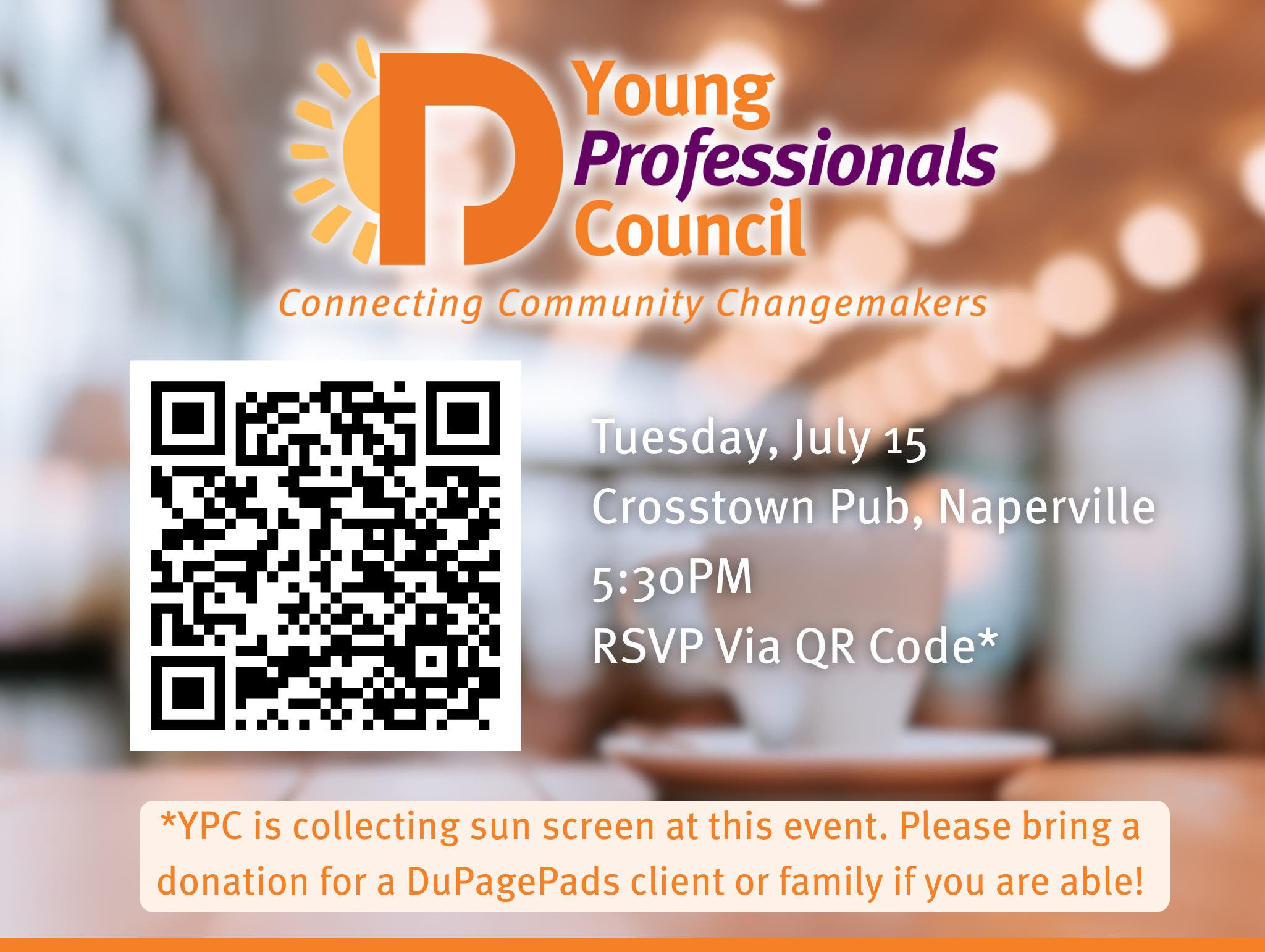 DuPagePads Young Professionals Council Kick-Off