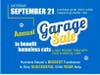 HHAS garage sale flyer 2019