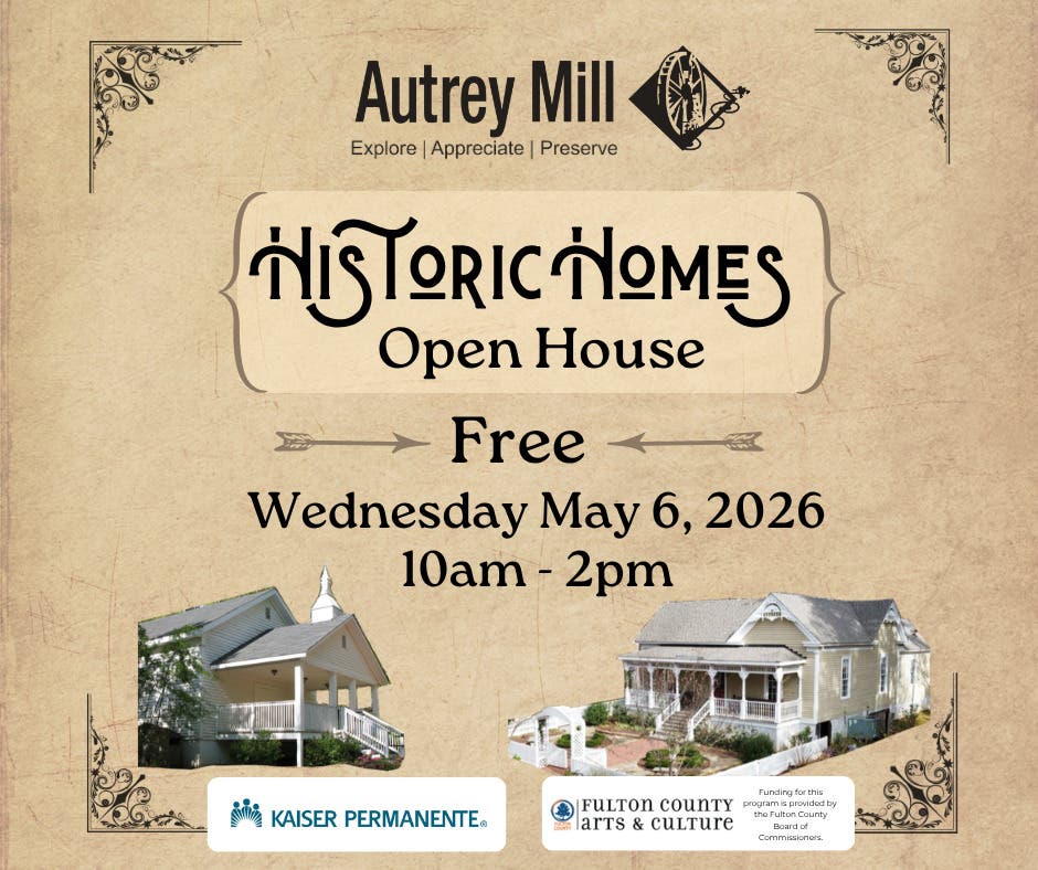 Historic Home Open House at Autrey Mill Nature Preserve