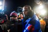 R. Kelly surrenders to authorities at Chicago First District police station, Friday, Feb. 22, 2019.