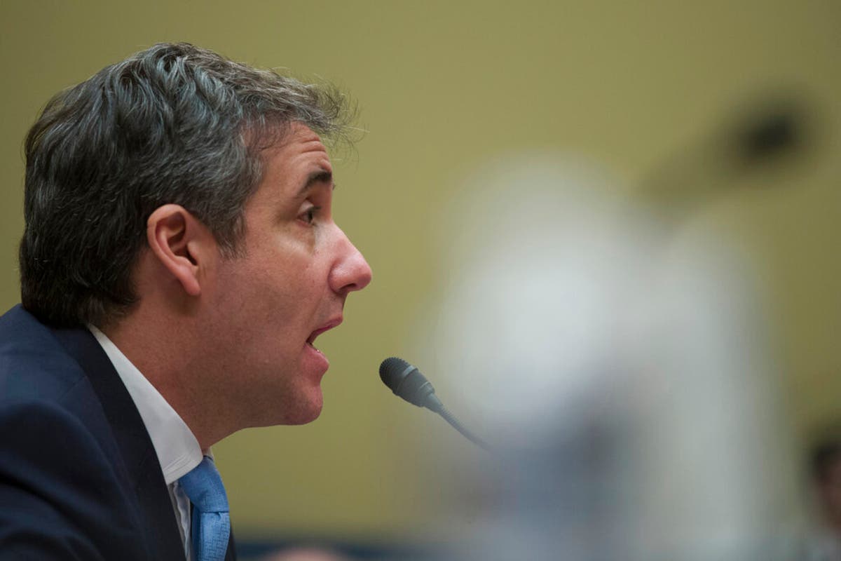 Michael Cohen, President Donald Trump's former lawyer, testifies before the House Oversight and Reform Committee.