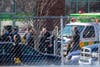 An officer officer was shot while responding to the shooting at Grifols Biomat USA Plasma Center on Tuesday.