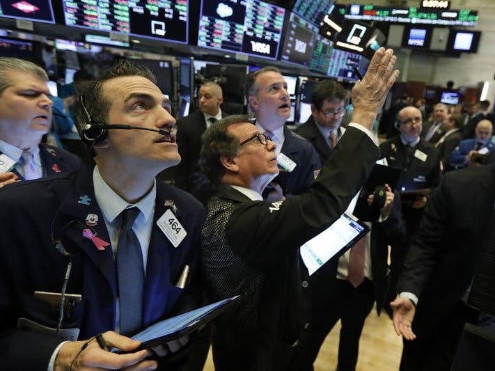 Stocks are surging in early trading on Wall Street, led by health care stocks after Joe Biden scored a number of Super Tuesday wins. 