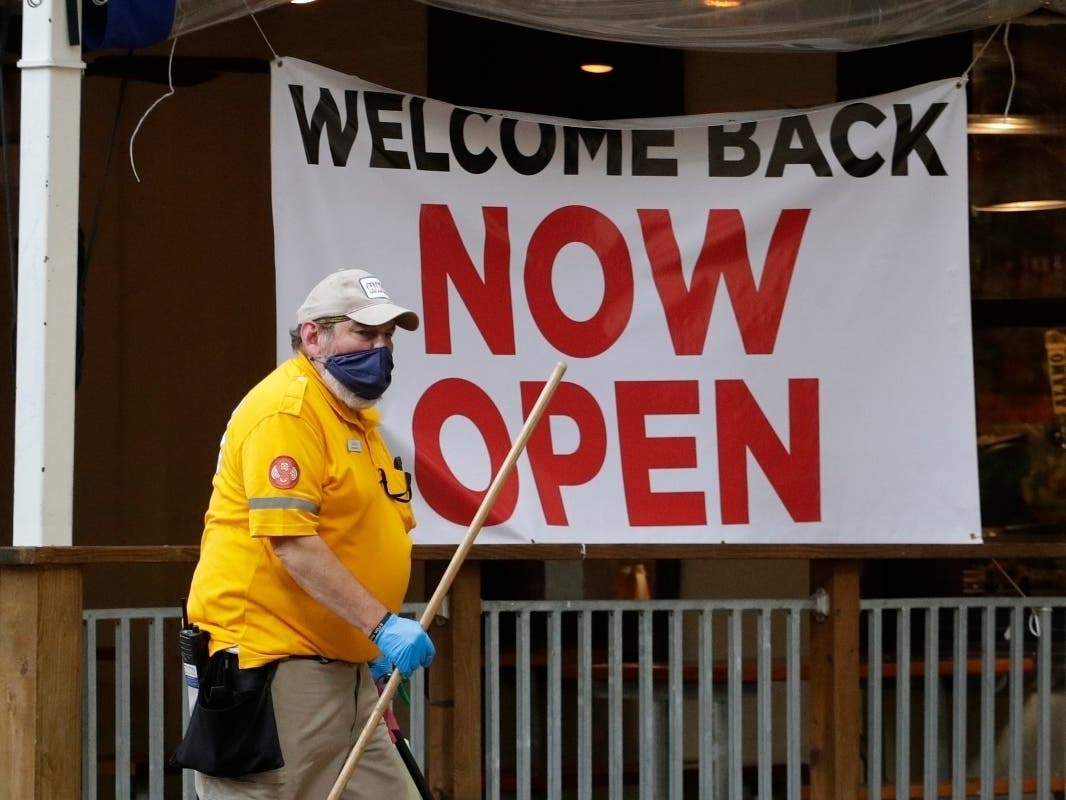 Many restaurants and stores that were closed due to the COVID-19 pandemic have reopened with some restrictions.