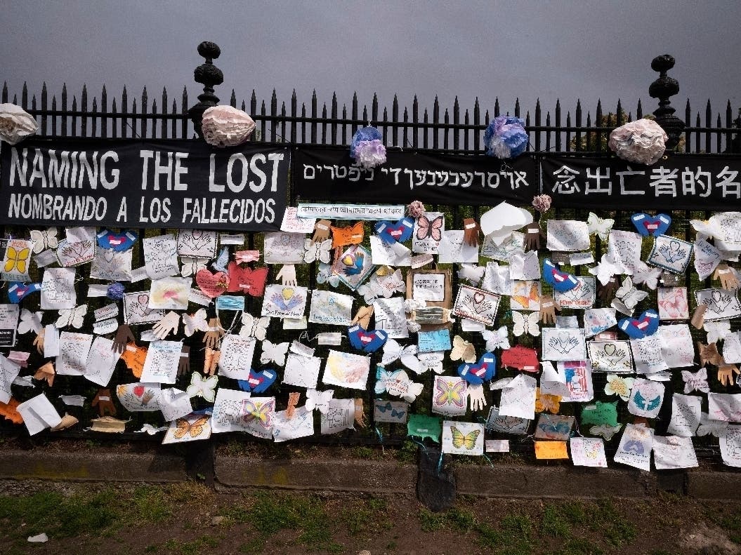 The memorial is part of the Naming the Lost project which attempts to humanize the victims who are often just listed as statistics.