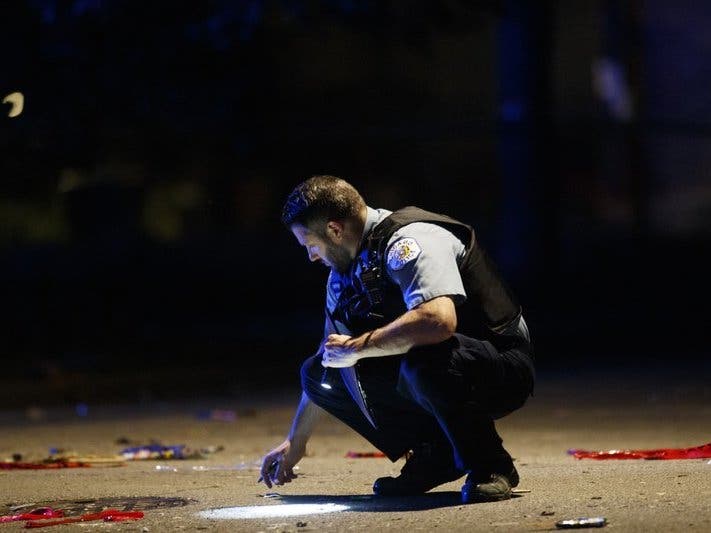 Still reeling from the coronavirus pandemic and street protests over the police killing of Floyd, exhausted cities around the nation are facing yet another challenge: a surge in recent shootings leaving dozens dead.
