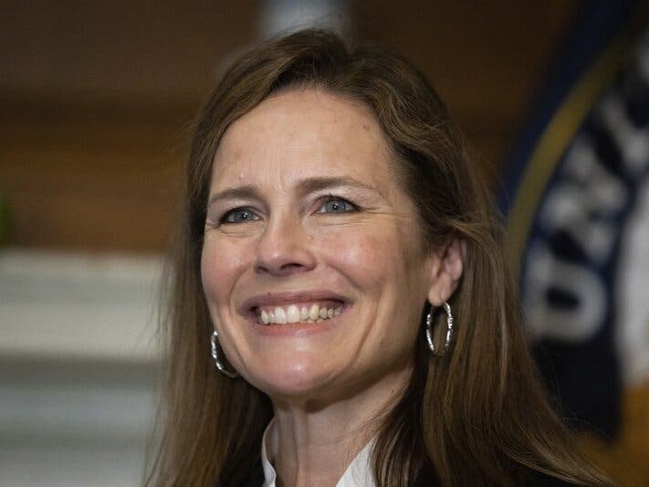 Supreme Court nominee Judge Amy Coney Barrett. 