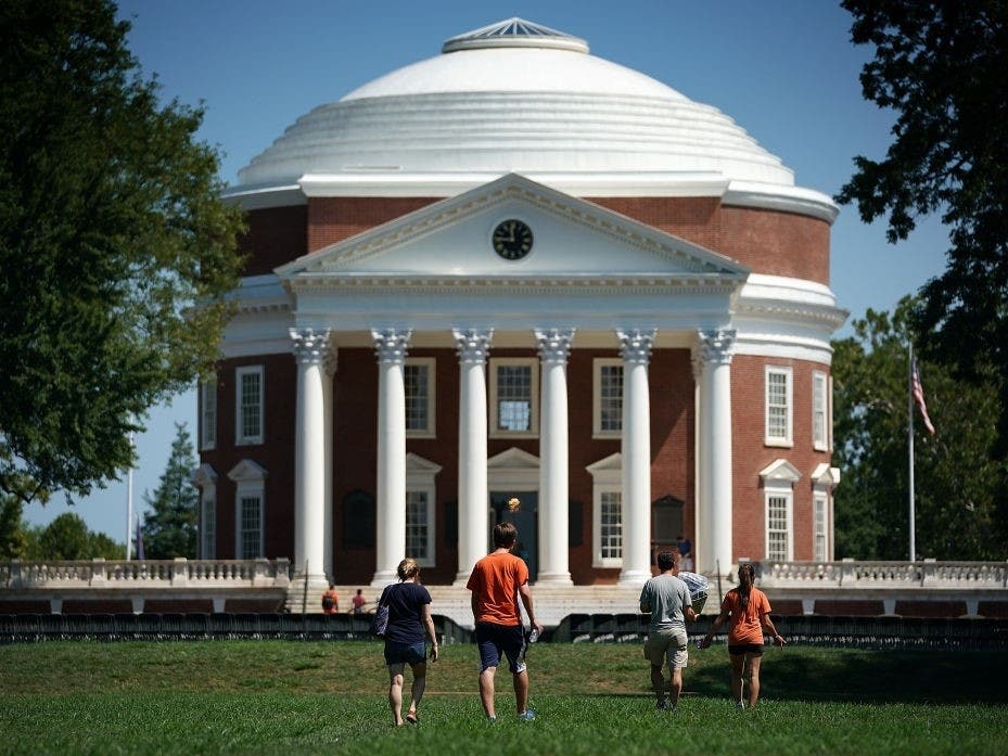 All students, faculty, staff and visitors  —​ including those vaccinated —​ will have to wear masks when entering any building on the campus of the University of Virginia in Charlottesville.