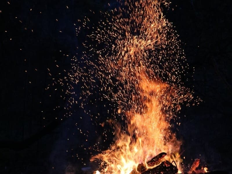 Add a fire pit to your yard this winter.