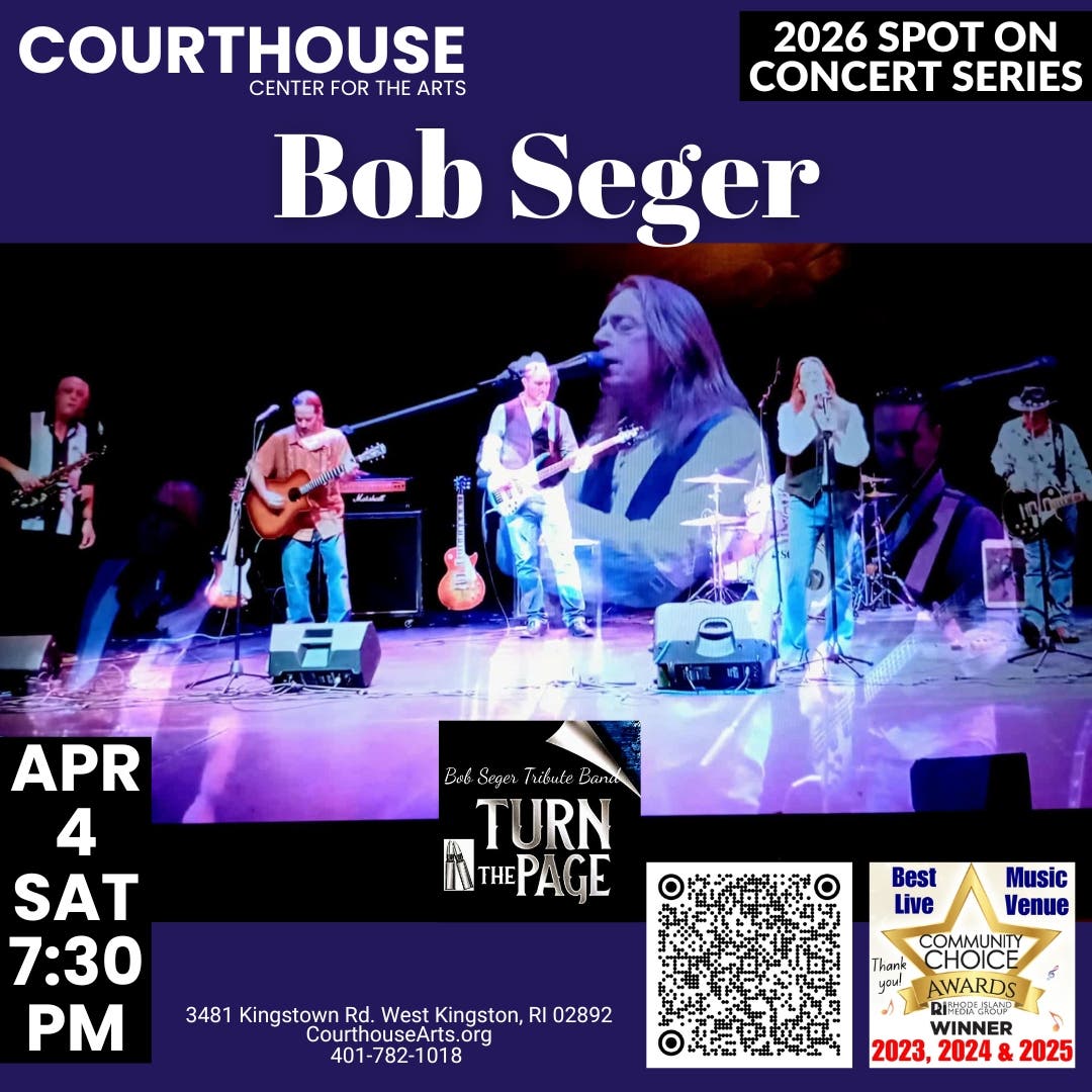 BOB SEGER - Turn The Page 4/4/26 SAT 7:30pm