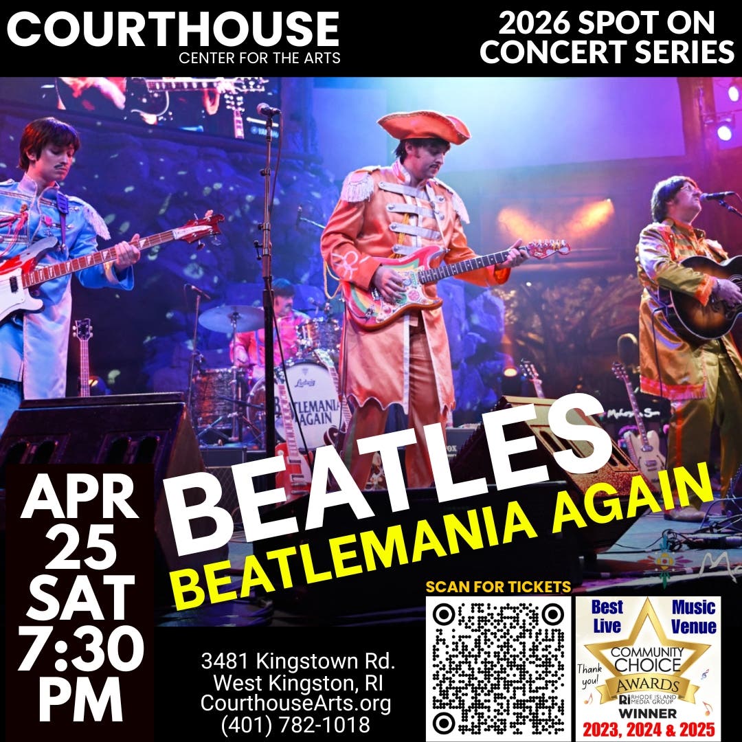 Beatles – Beatlemania Again 4/25/26 SAT 7:30PM