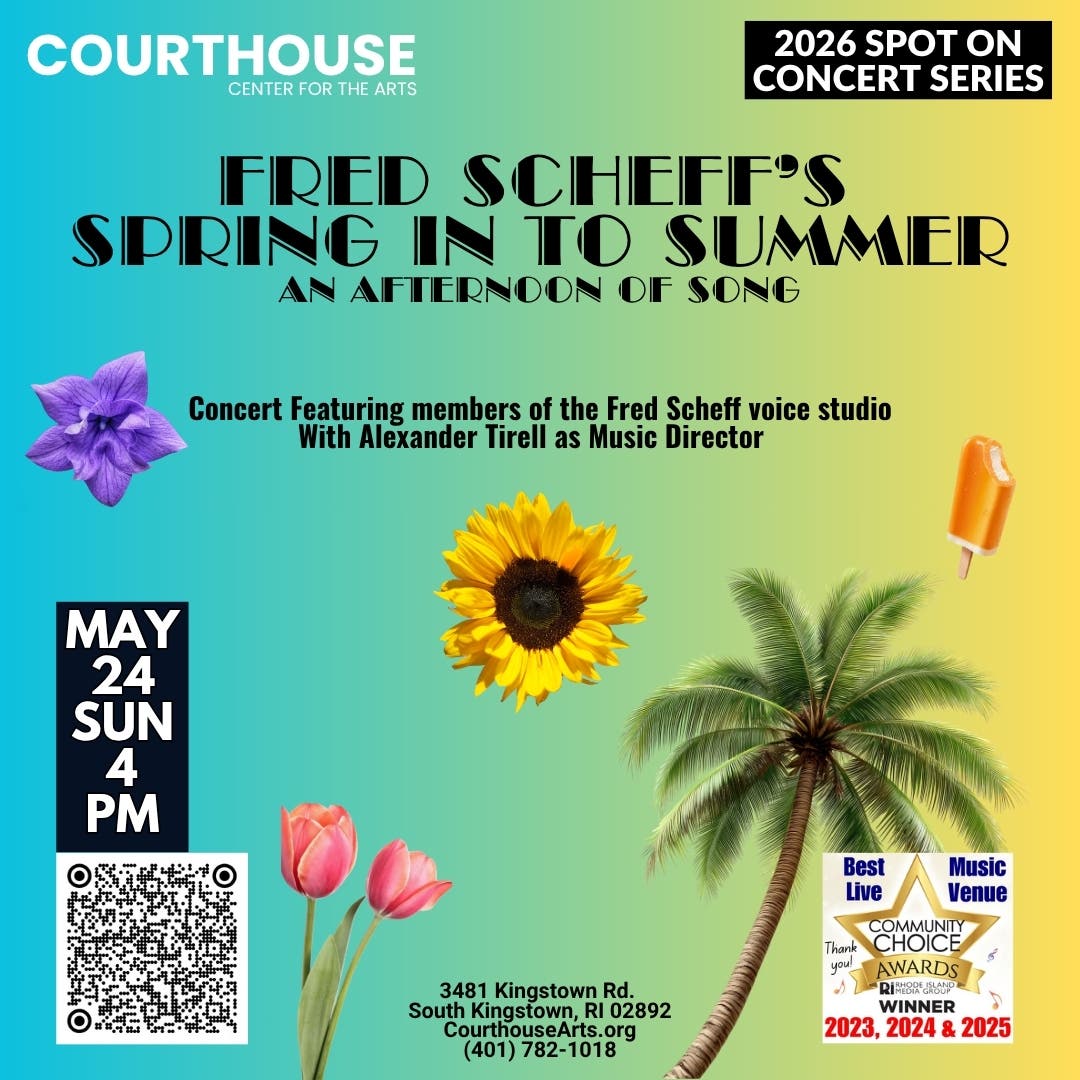 FRED SCHEFF’S Spring In To Summer 5/24/2026 SUN 4PM